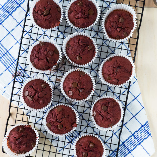 Choco Beet Muffins.