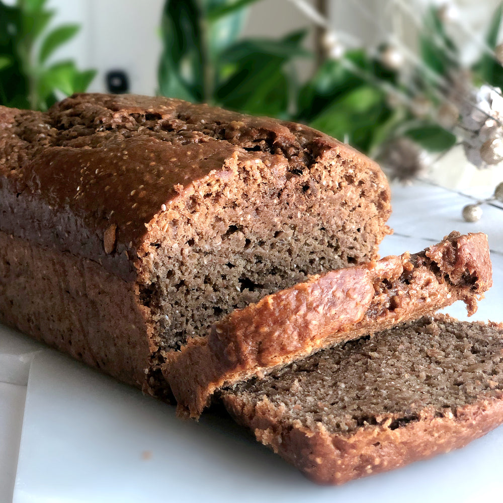 Coffee Banana Bread (Vegan).