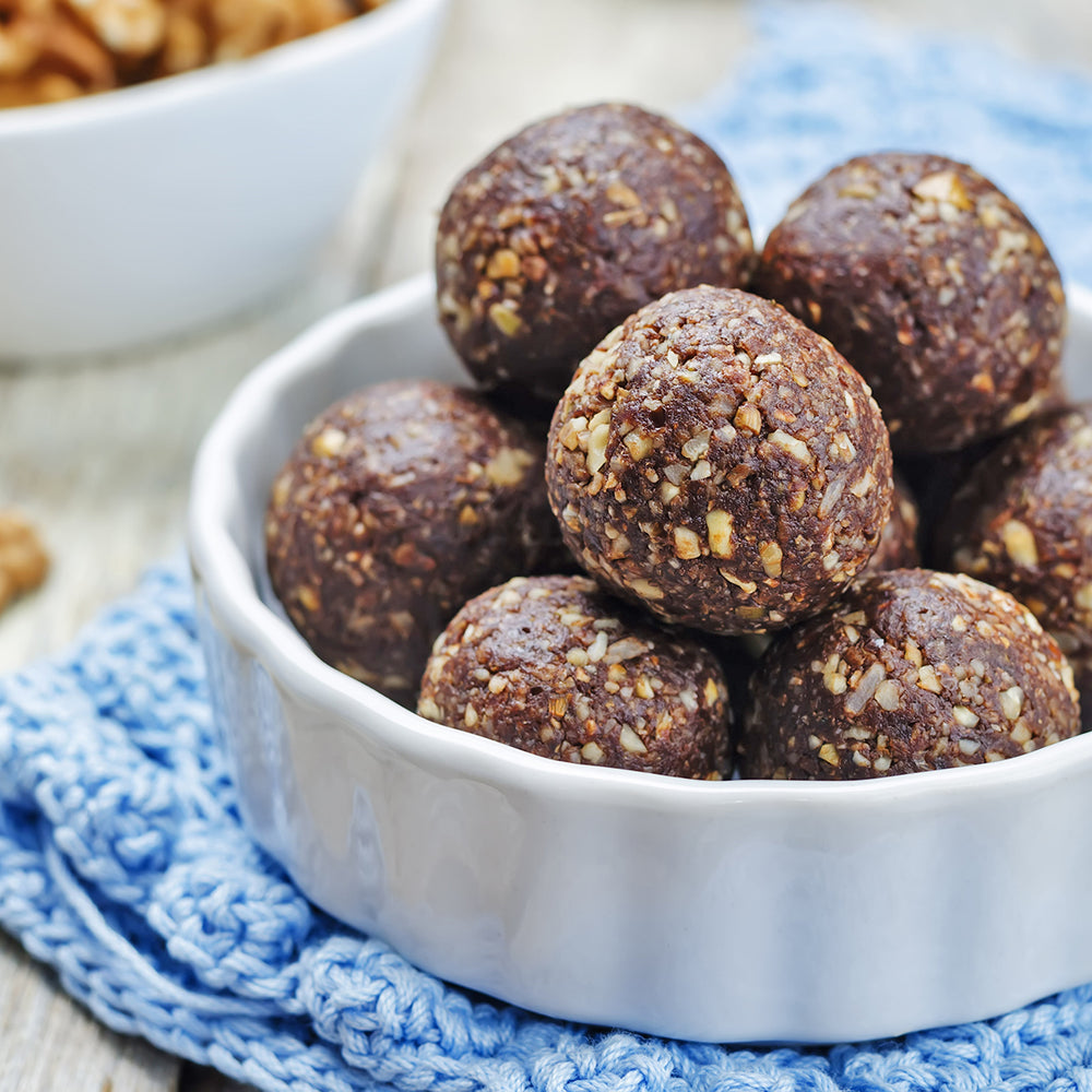 Lime Ginger Energy Bites.